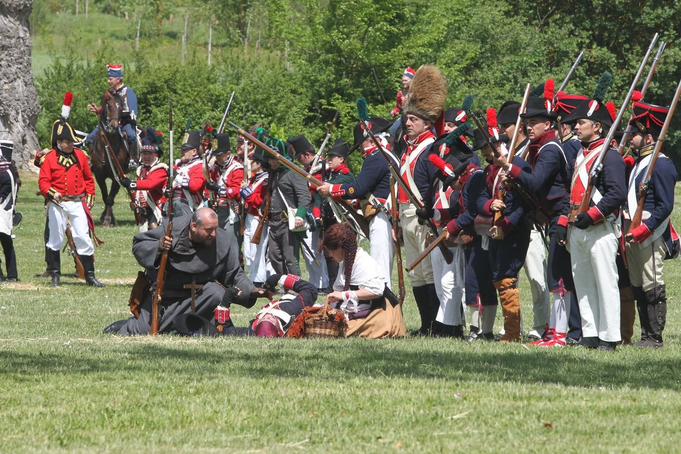 La Historia galopa por las campas de Olárizu