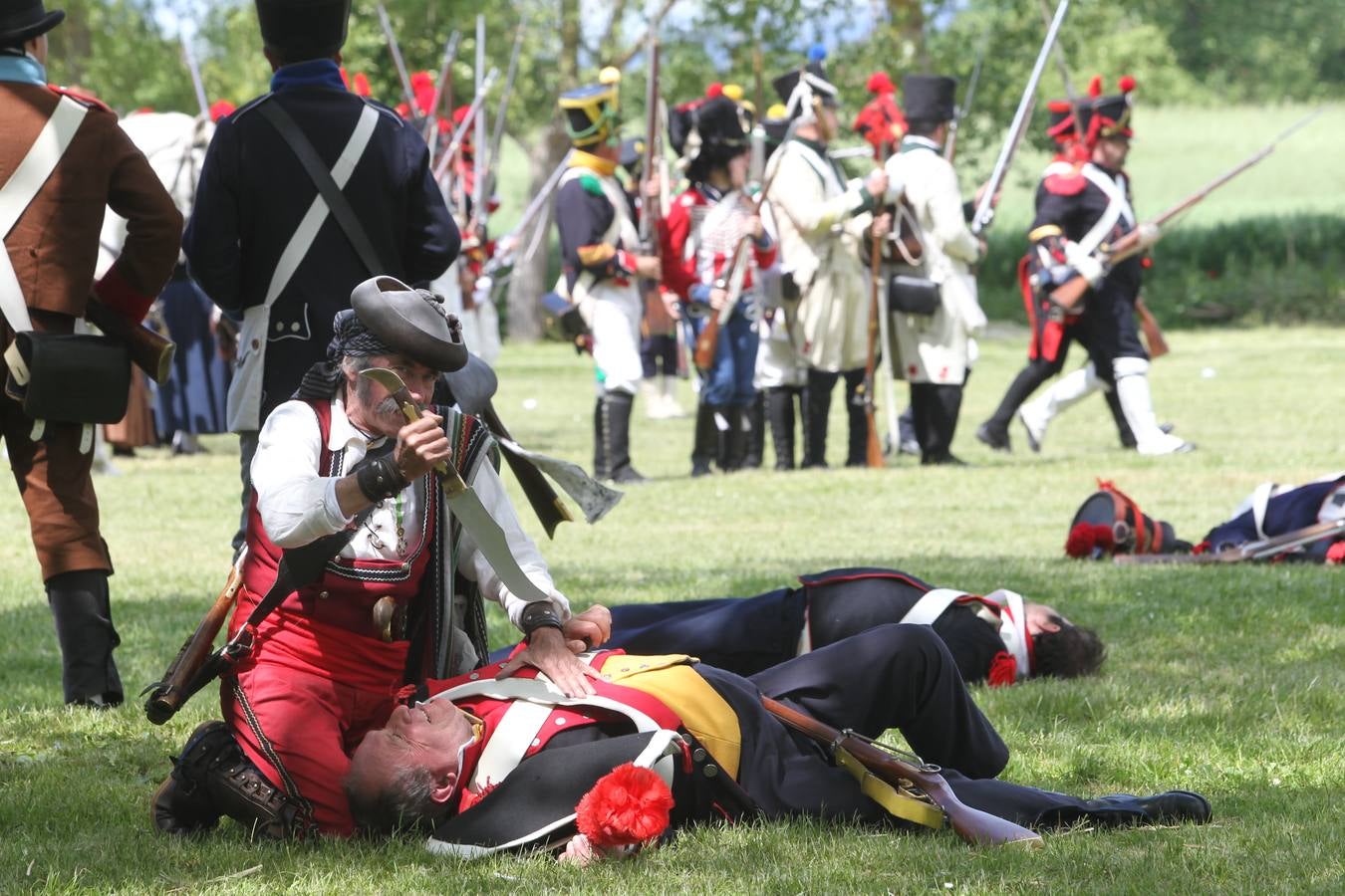 La Historia galopa por las campas de Olárizu