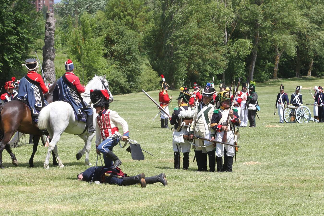 La Historia galopa por las campas de Olárizu
