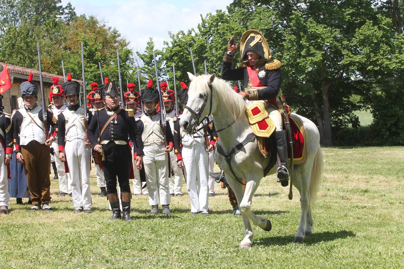 La Historia galopa por las campas de Olárizu