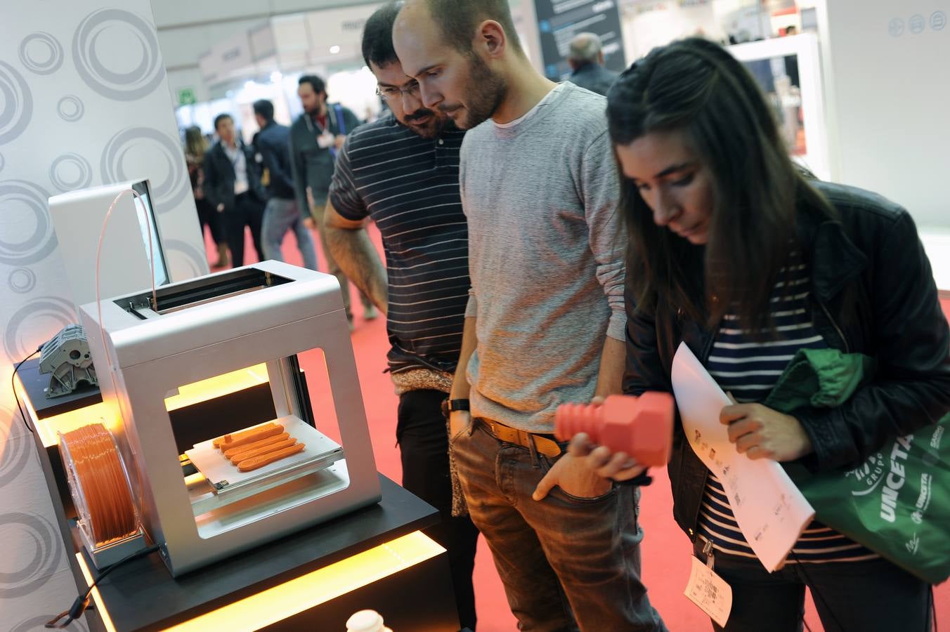 Lo último en impresoras y escáneres en 3D, en la Bienal