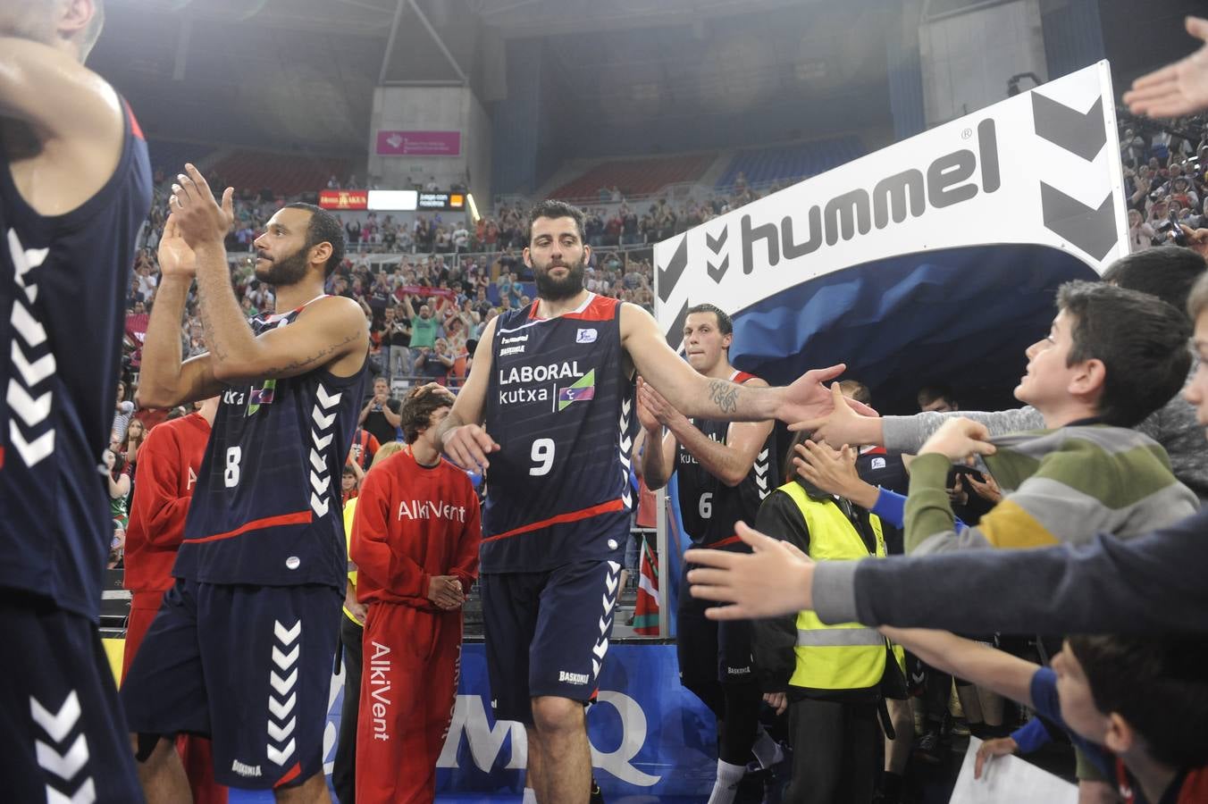 Despedida al Baskonia en el Buesa