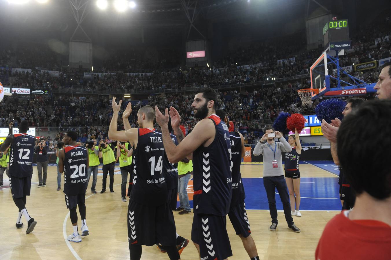 Despedida al Baskonia en el Buesa