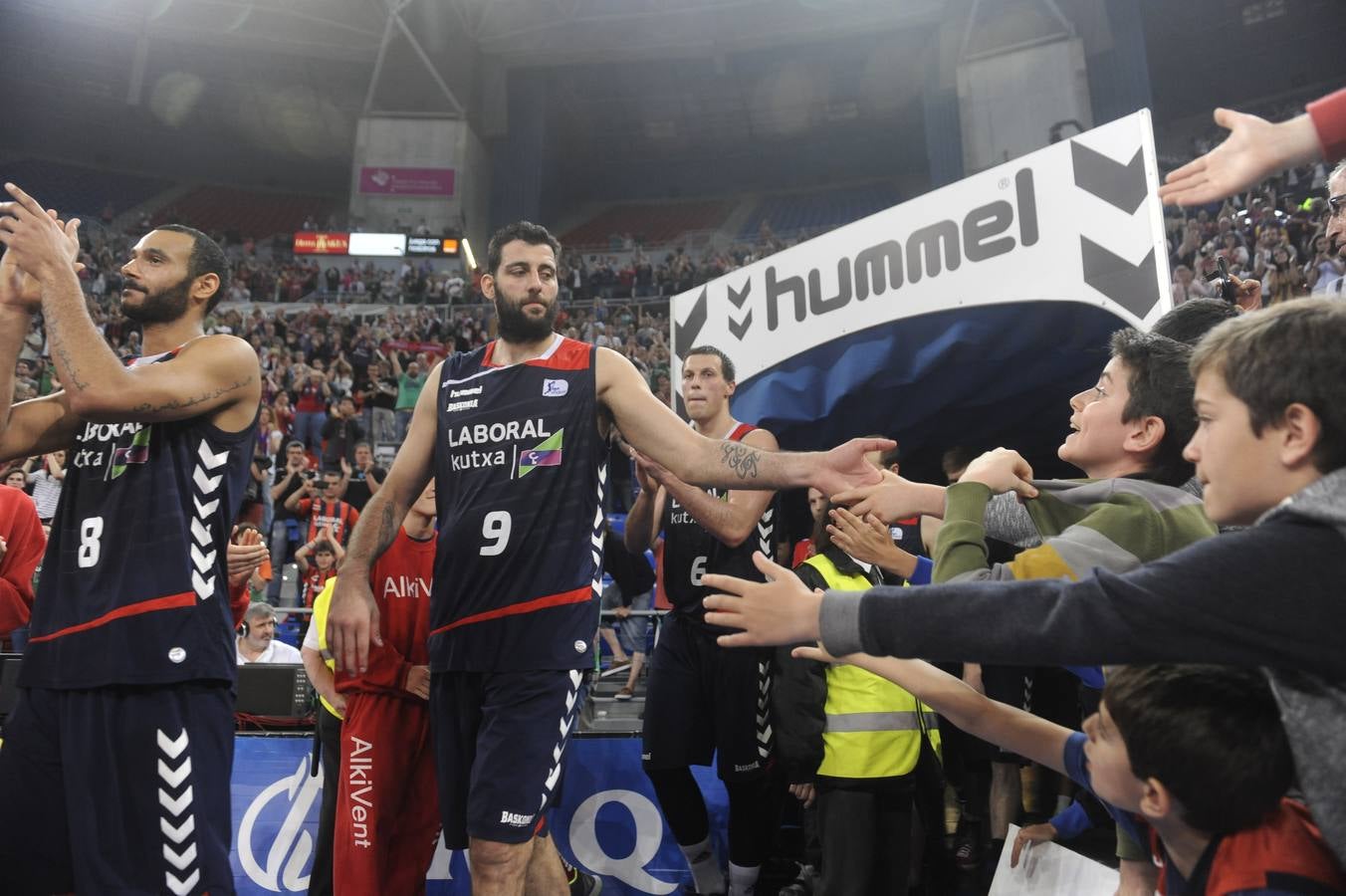 Despedida al Baskonia en el Buesa