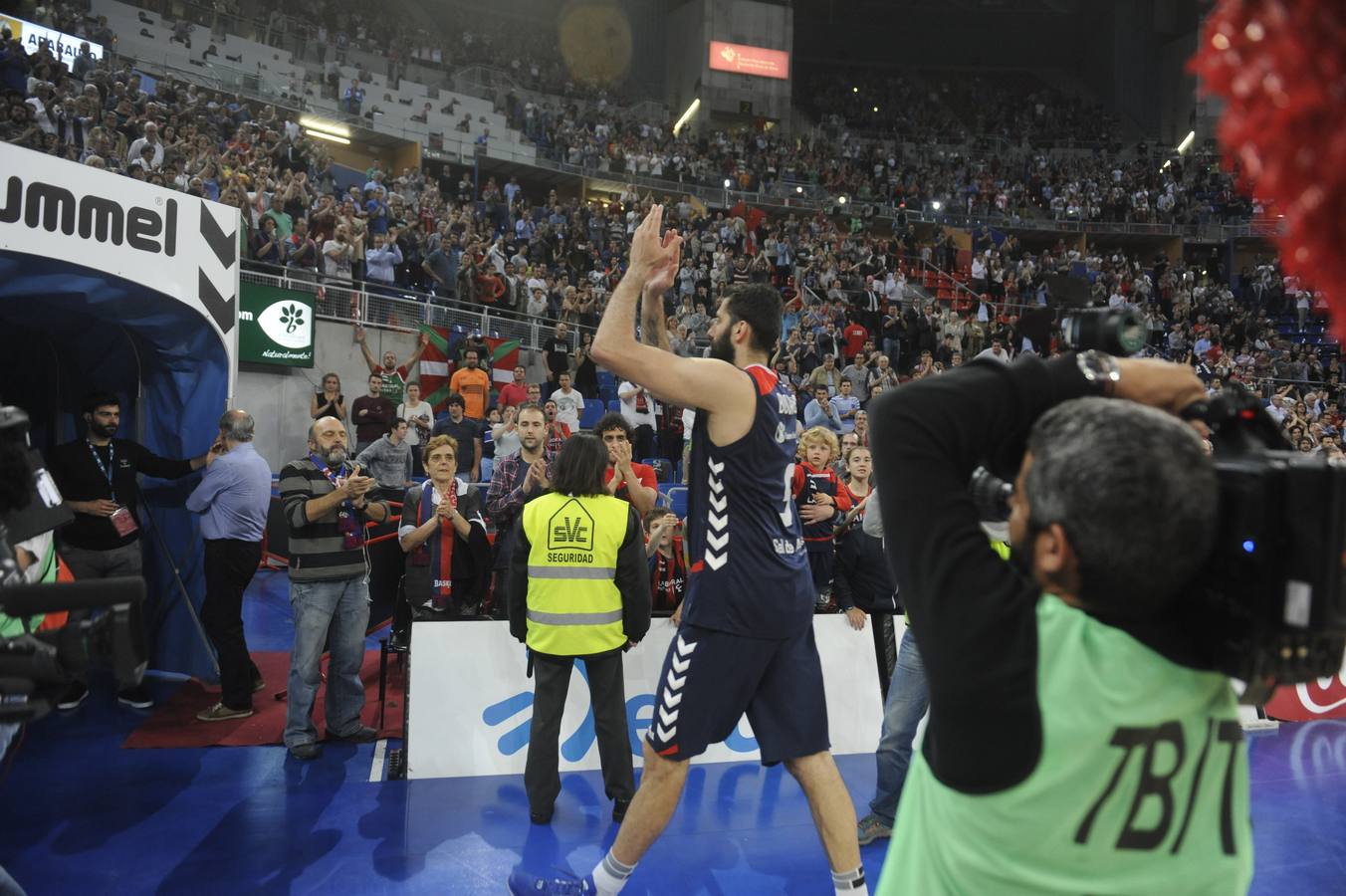 Despedida al Baskonia en el Buesa