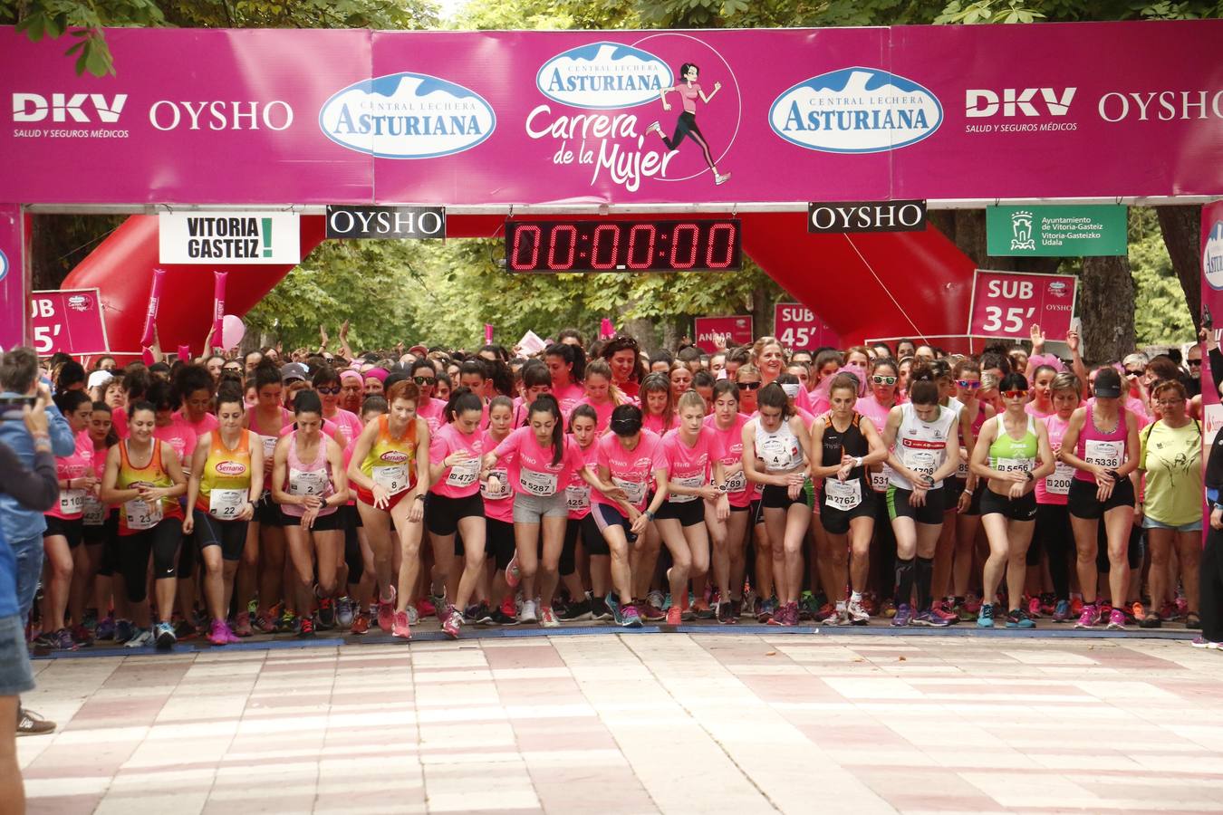 Salida de la Carrera de la Mujer