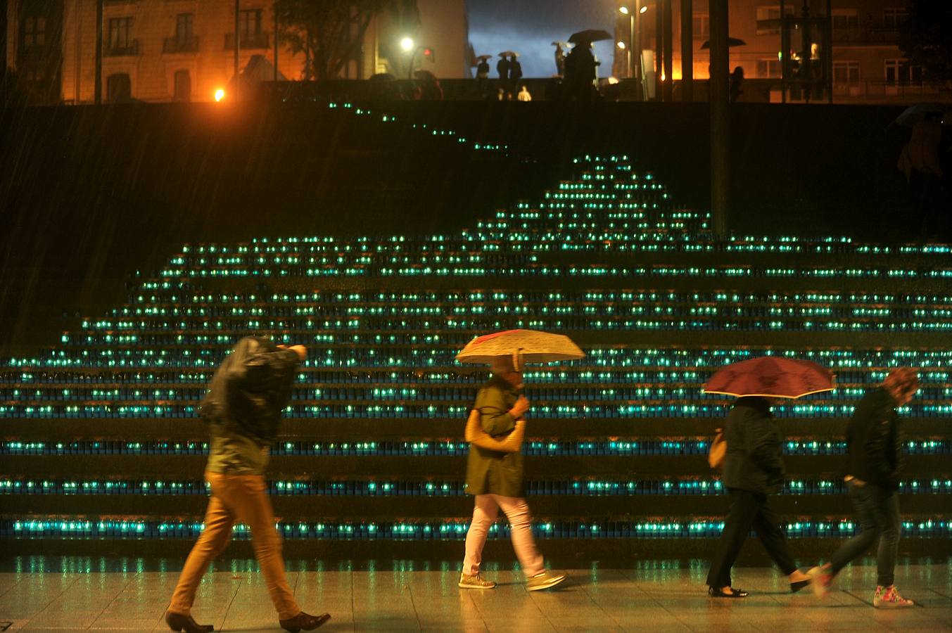 La Noche Blanca ilumina Bilbao