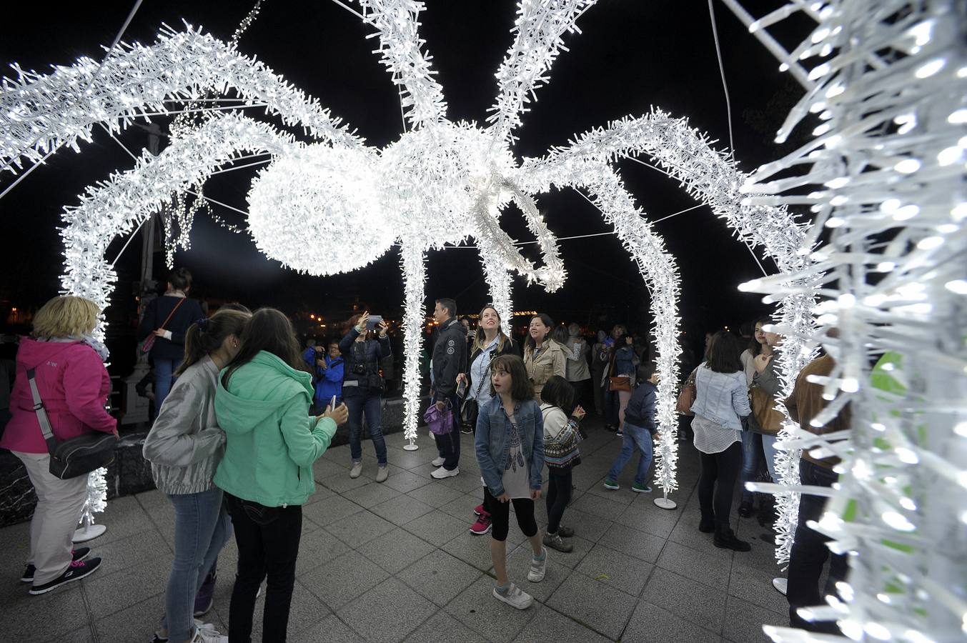 La Noche Blanca ilumina Bilbao