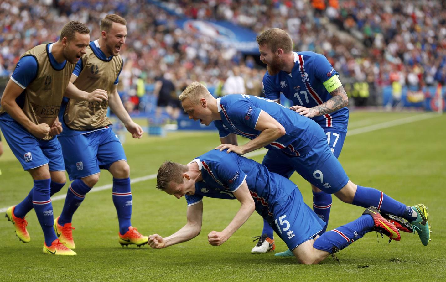 Las mejores imágenes del Islandia-Austria