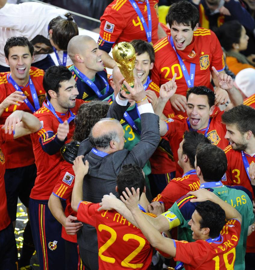 Día histórico. 11 de julio de 2010. España conseguía su primera Copa del Mundo. Ganó por 1-0 a la Selección de los Países Bajos.