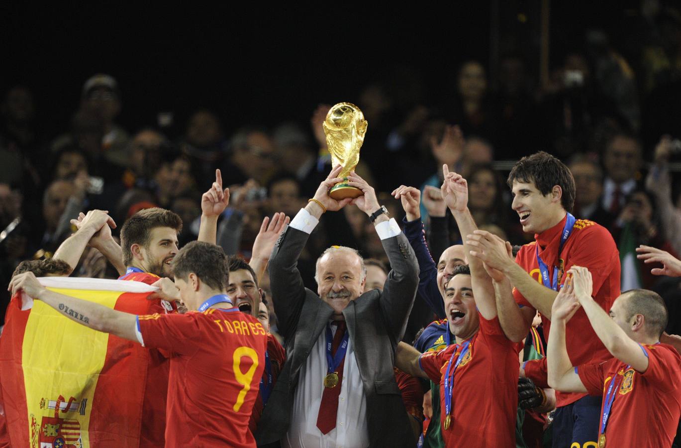 Día histórico. 11 de julio de 2010. España conseguía su primera Copa del Mundo. Ganó por 1-0 a la Selección de los Países Bajos.