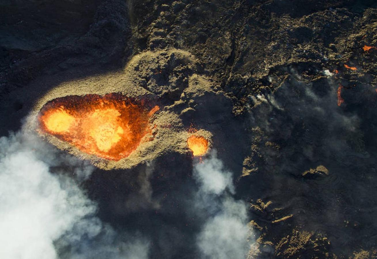 Volcán 'Piton de la fournaise', Isla de Reunión. Tercer Premio de la catergoría Naturalleza y Vida salvaje