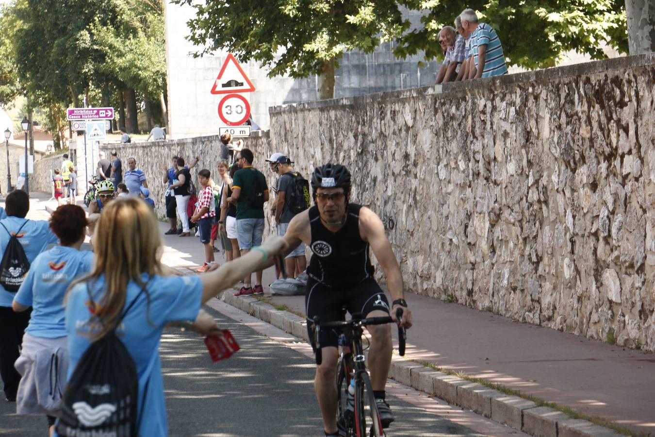 Las mejores imágenes del Triathlon de Vitoria