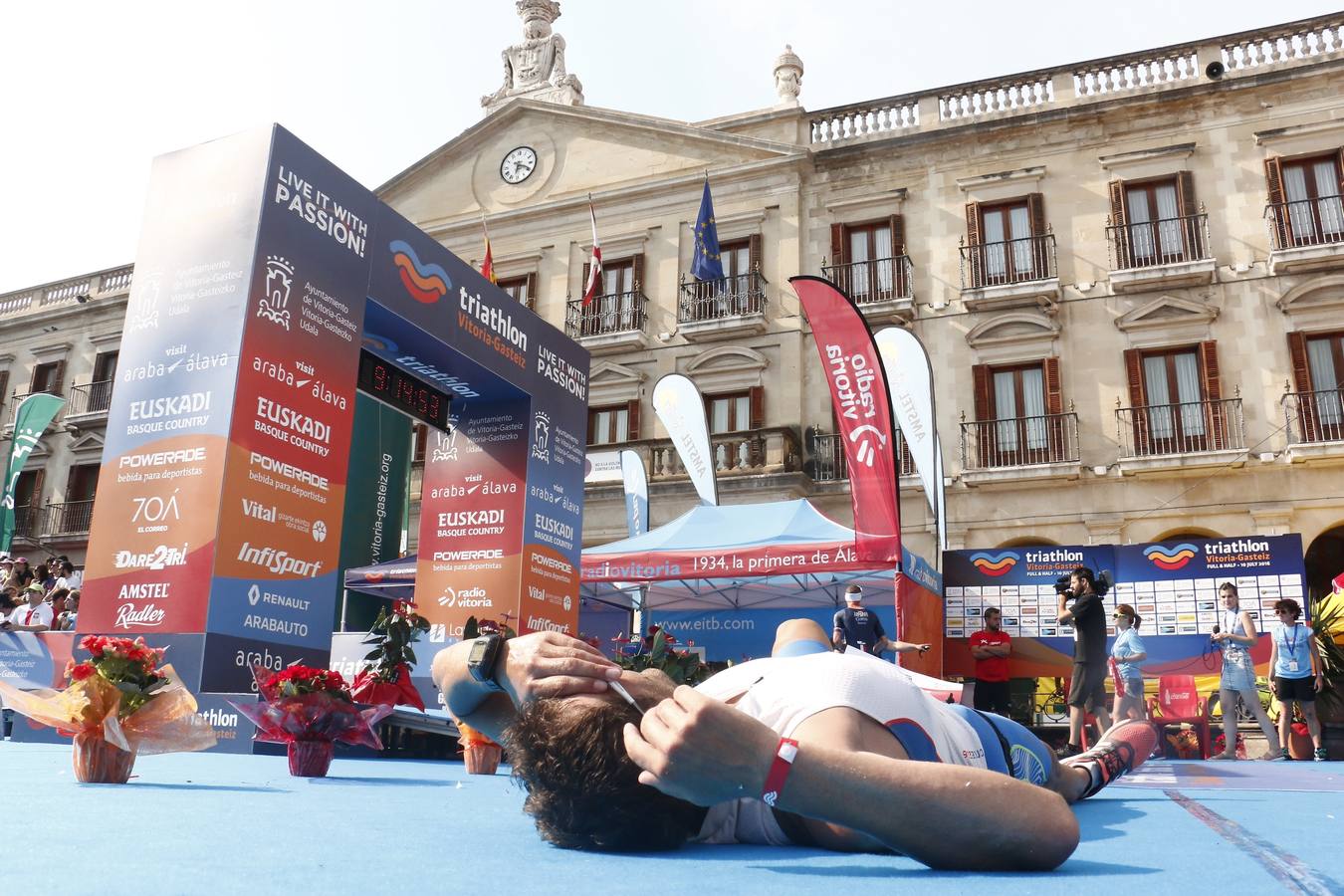 Las mejores imágenes del Triathlon de Vitoria