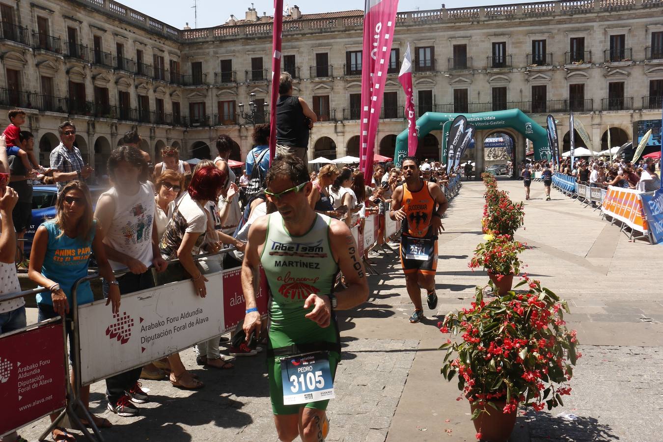 Las mejores imágenes del Triathlon de Vitoria