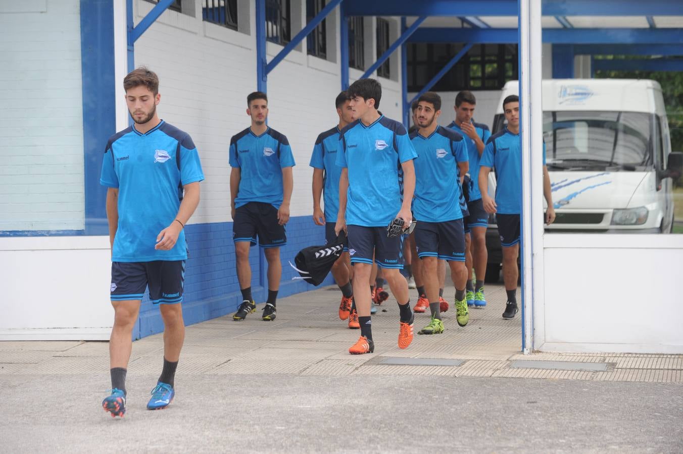 Primer entrenamiento del Alavés esta temporada