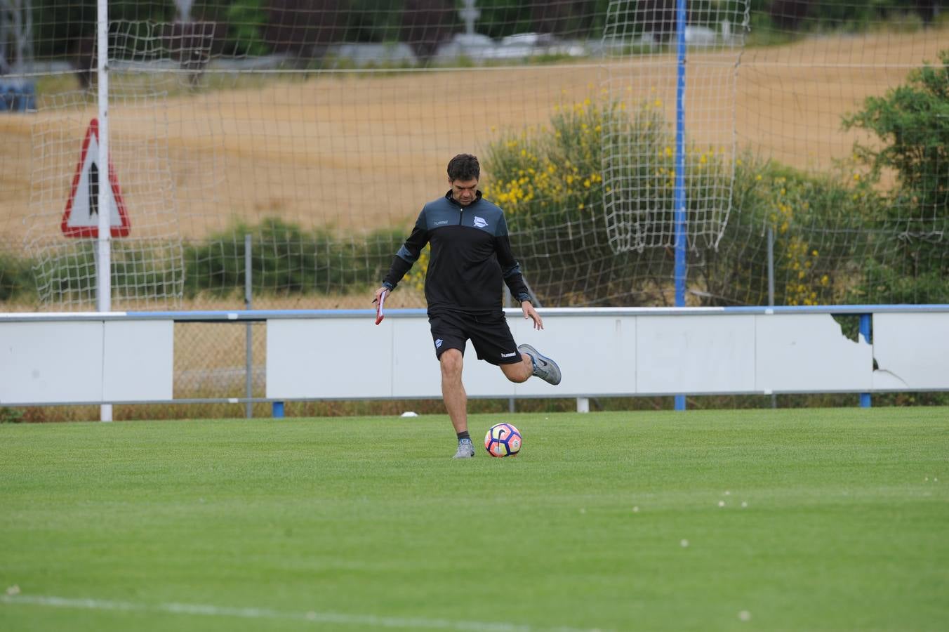 Primer entrenamiento del Alavés esta temporada