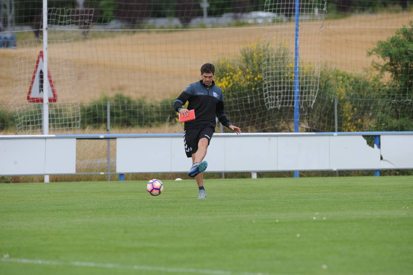 Primer entrenamiento del Alavés esta temporada