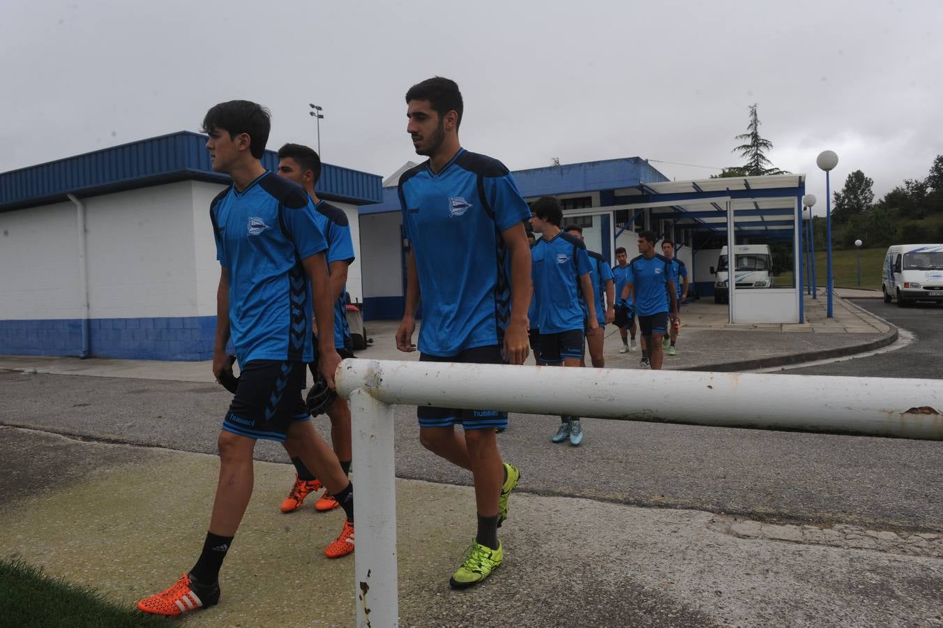 Primer entrenamiento del Alavés esta temporada