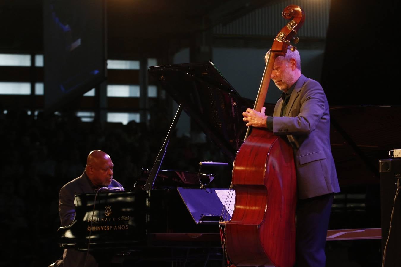 Actuaciones de Dave Holland y Kenny Barron en el festival de jazz de Vitoria