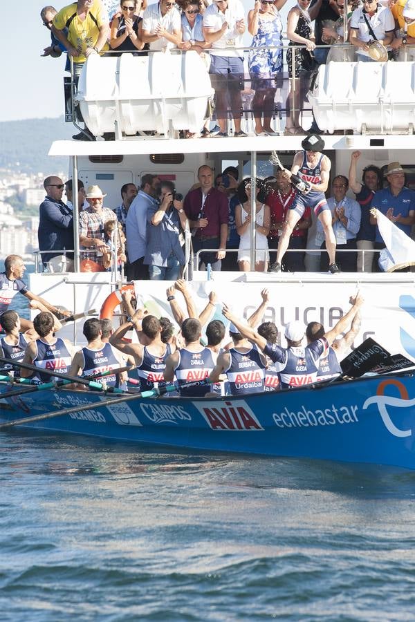 Urdaibai saca las garras en Moaña