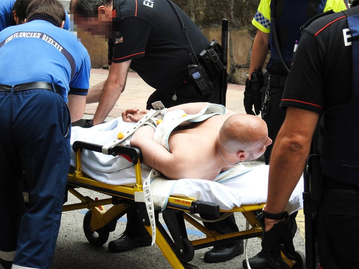 Rescate en Barakaldo