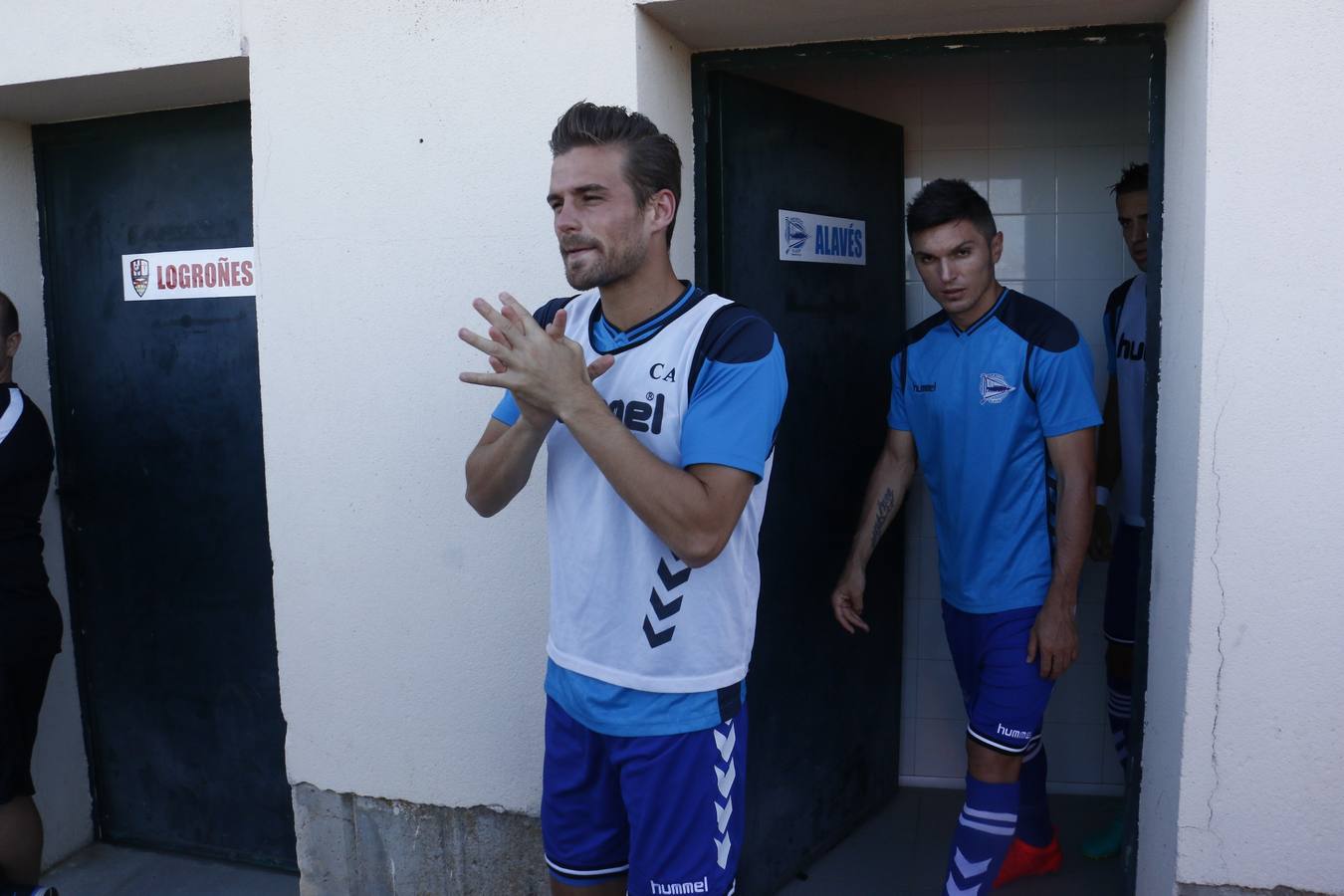 Alavés - U. D. Logroñés. Amistoso de pretemporada
