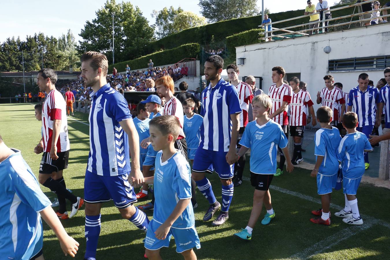 Alavés - U. D. Logroñés. Amistoso de pretemporada