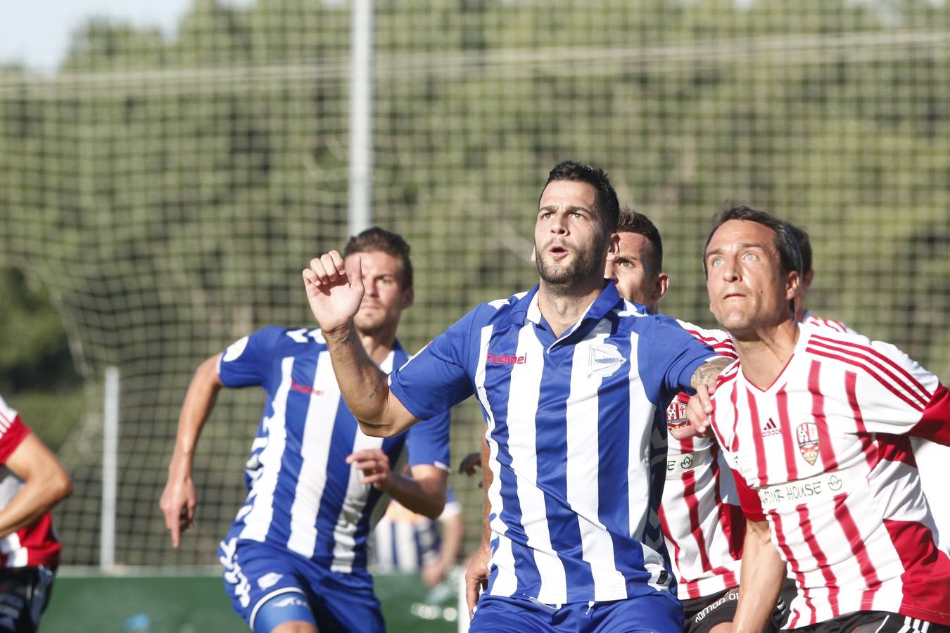Alavés - U. D. Logroñés. Amistoso de pretemporada