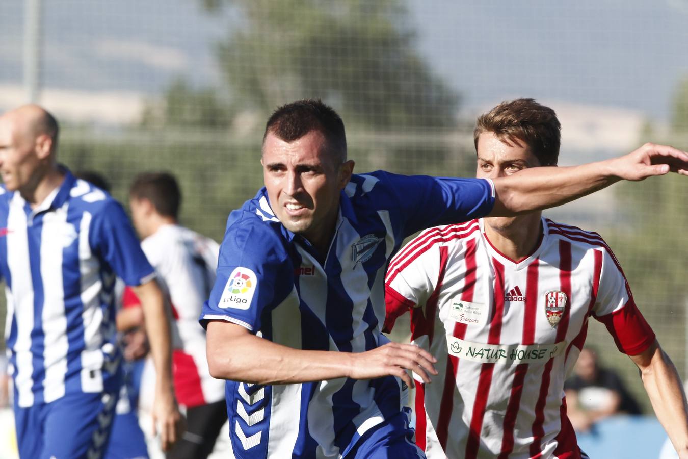 Alavés - U. D. Logroñés. Amistoso de pretemporada