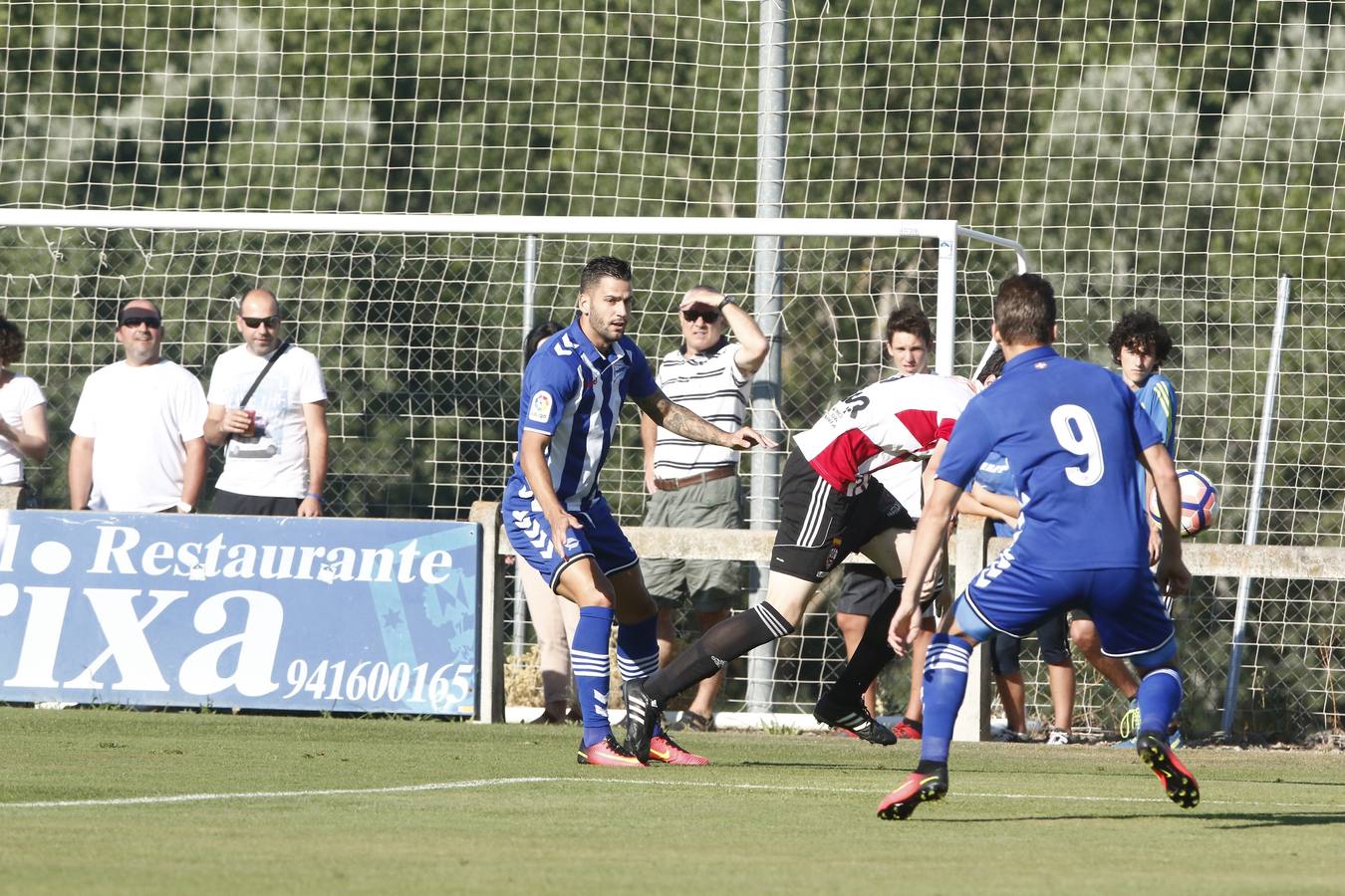 Alavés - U. D. Logroñés. Amistoso de pretemporada