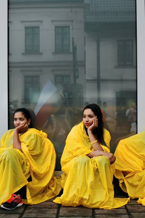 Pasados por agua por ver a Francisco