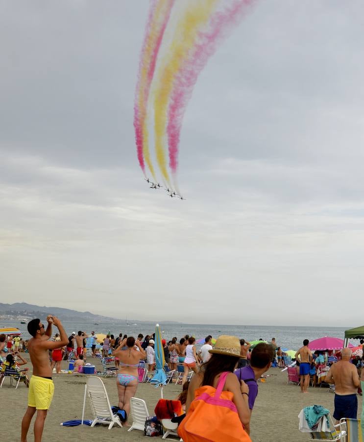 Exhibición aérea internacional en Málaga