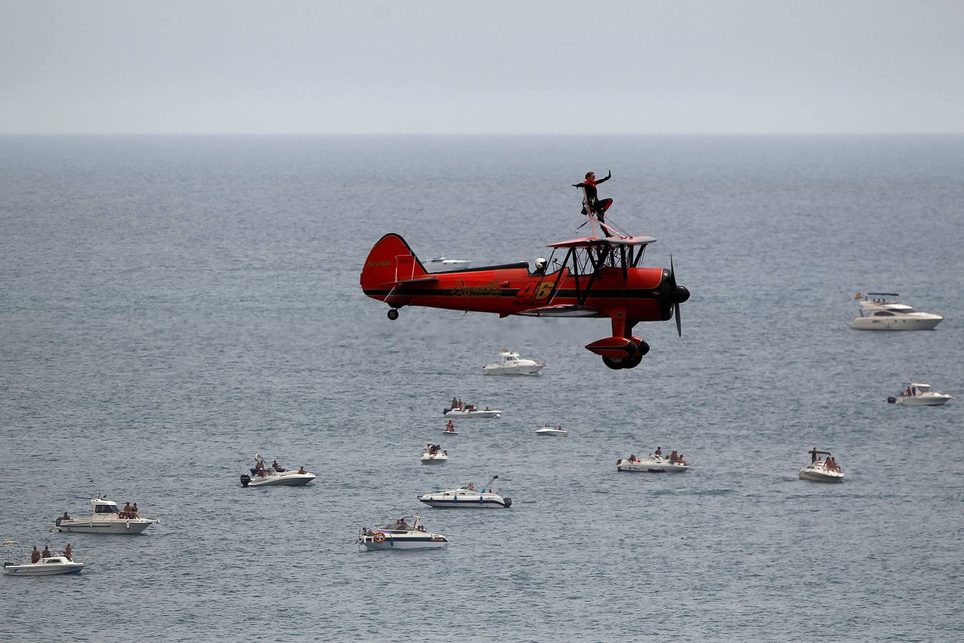 Exhibición aérea internacional en Málaga