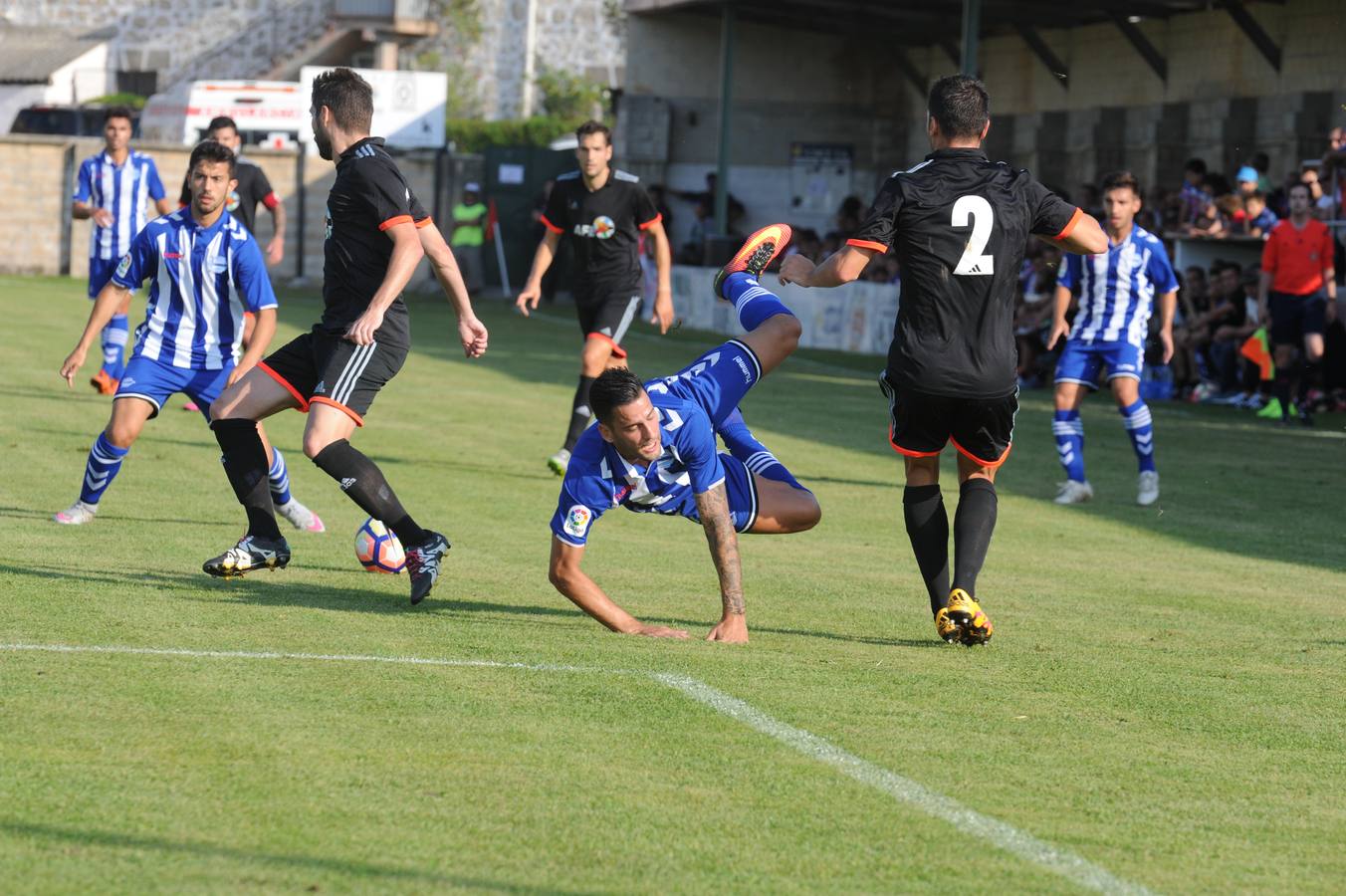 Partido amistoso entre el Alavés y la AFE