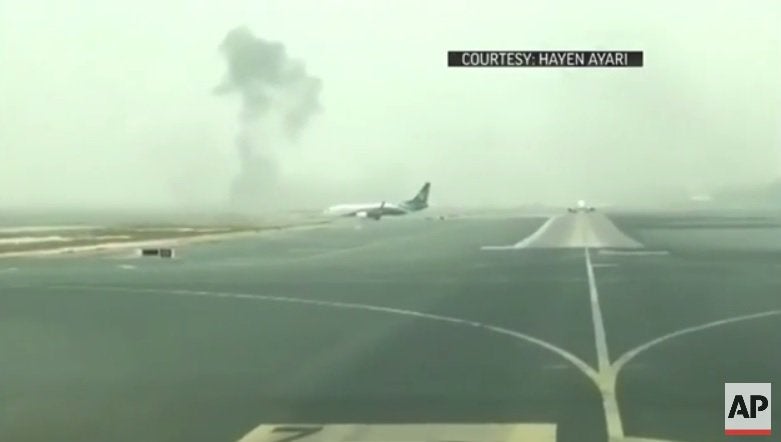 Así ha sido el incendio del Boeing de Emirates en Dubái