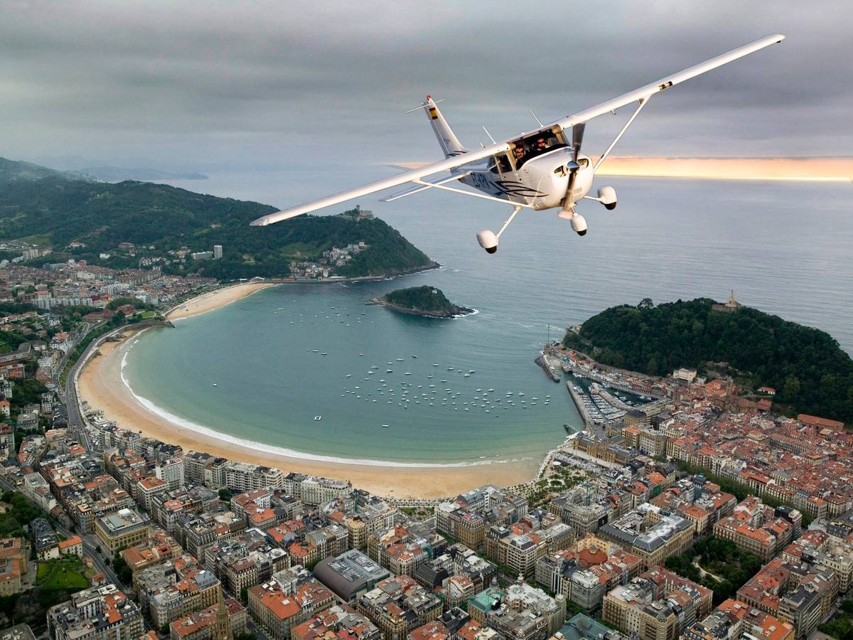 Sobre La Concha, San Sebastián.