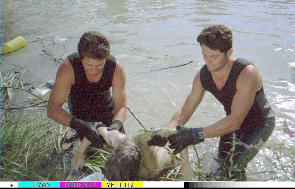 Buceadores encuentran un cadáver en la presa de Jabanella tras la riada que afectó al camping Las Nieves de Biescas