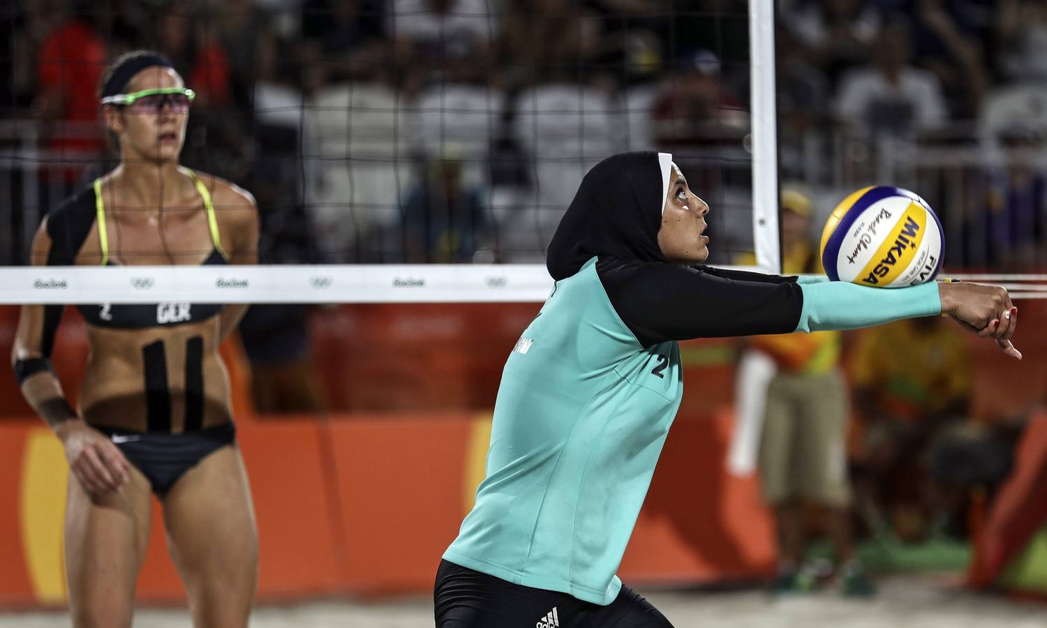 Egipto no luce tipo en voley playa femenino