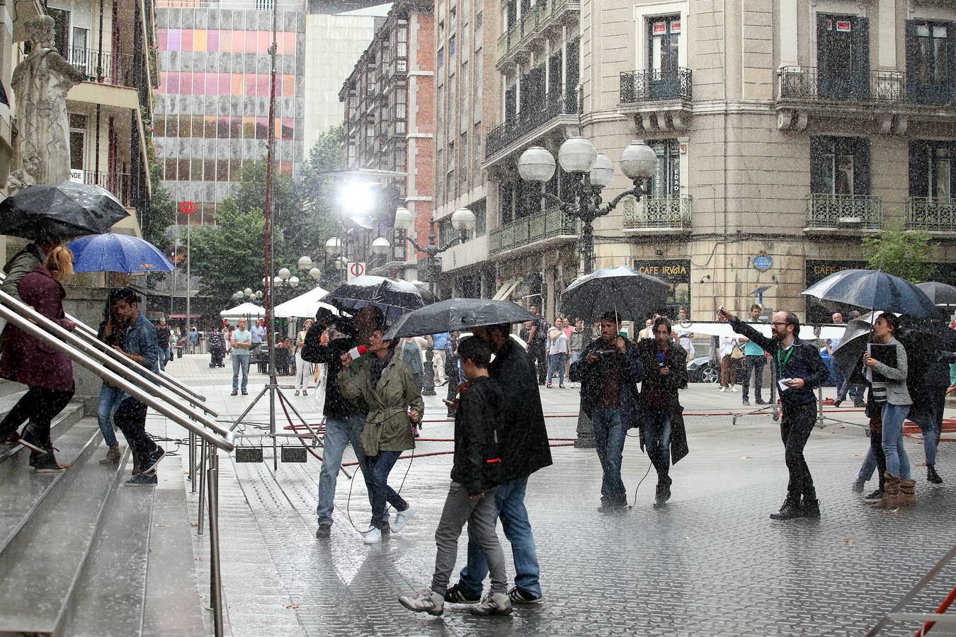 Ruedan un corto en Bilbao