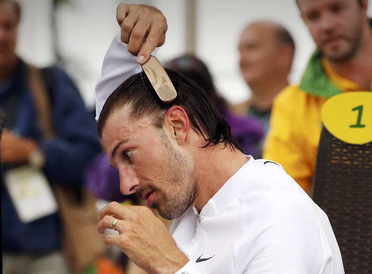 El ciclista suizo Fabian Cancellara.