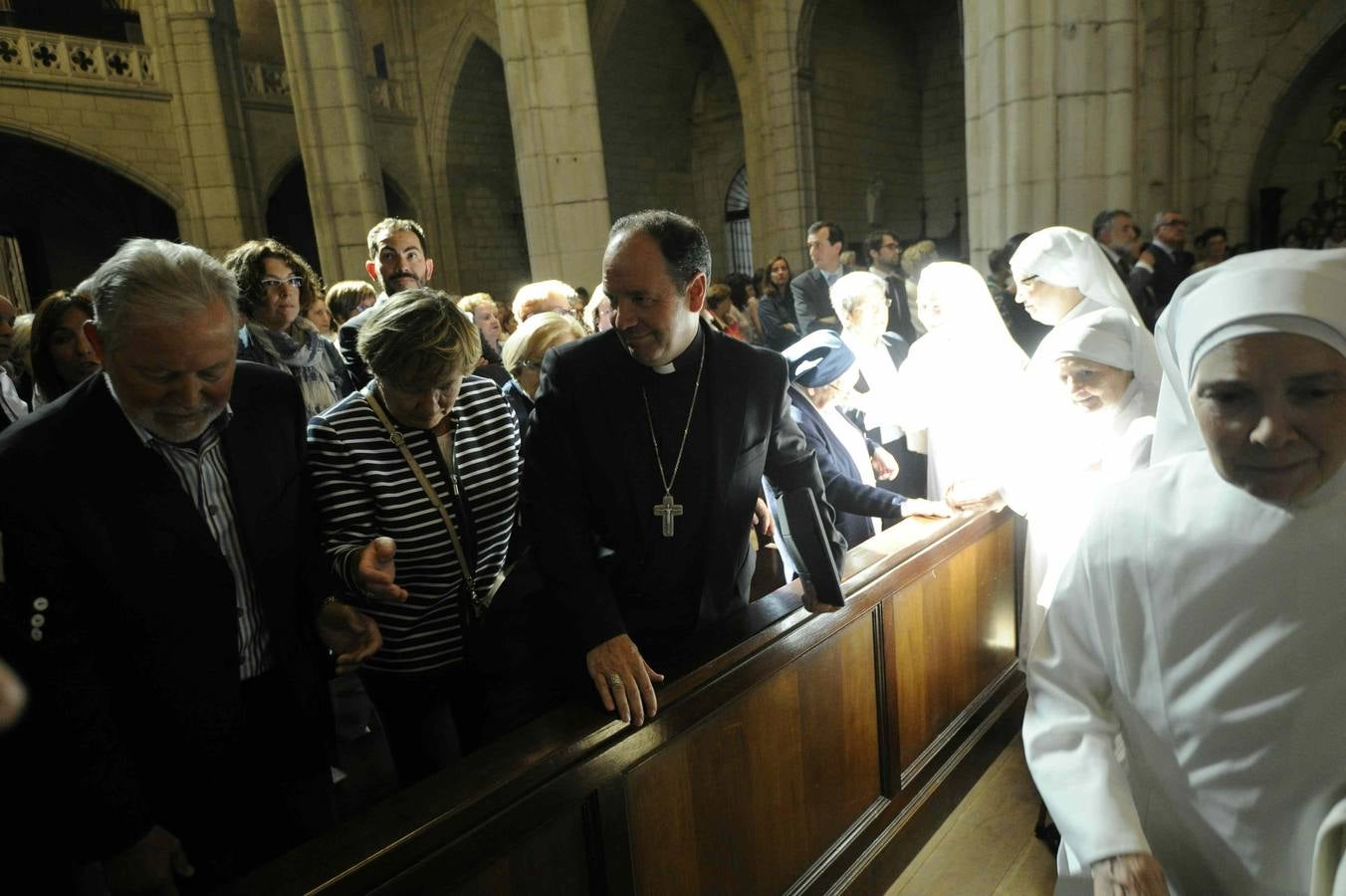 Vitoria y la comunidad religiosa da un emotivo adiós a su obispo emérito fallecido, Miguel Asurmendi