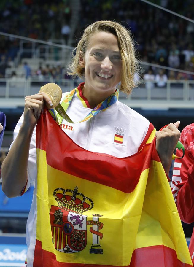 Las mejores imágenes del oro de Mireia Belmonte