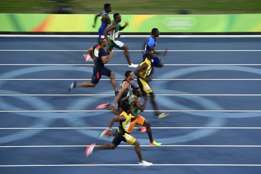 El irrepetible Usain Bolt gana su tercer oro en 100 metros