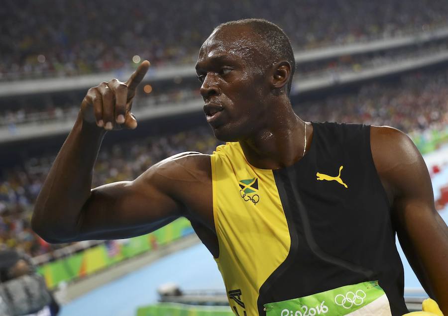 El irrepetible Usain Bolt gana su tercer oro en 100 metros