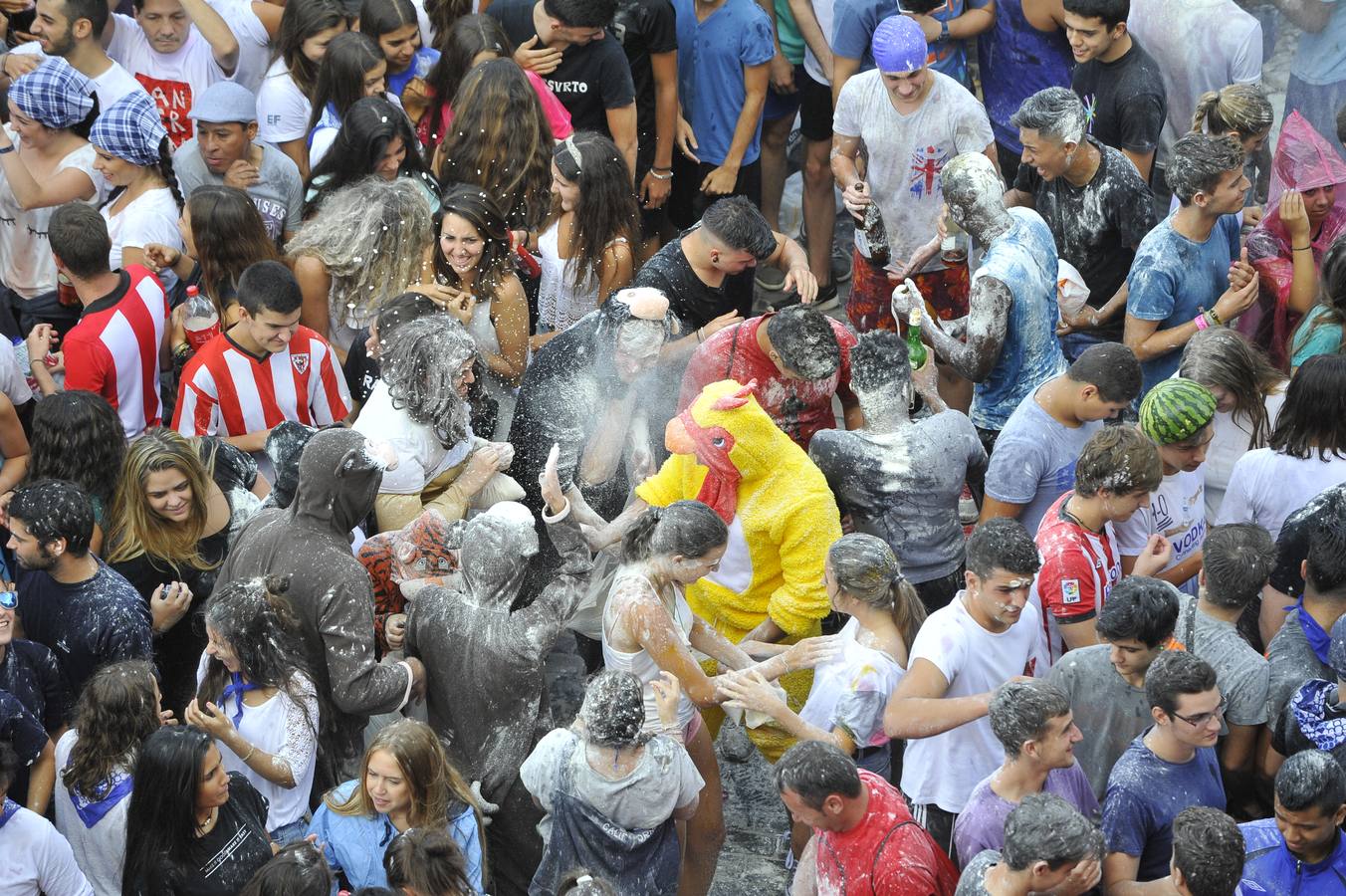 El espectacular ambiente alrededor del Arriaga