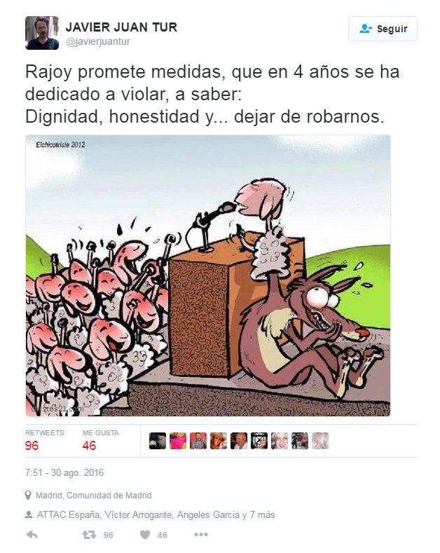 Los memes del discurso de Rajoy inundan Twitter