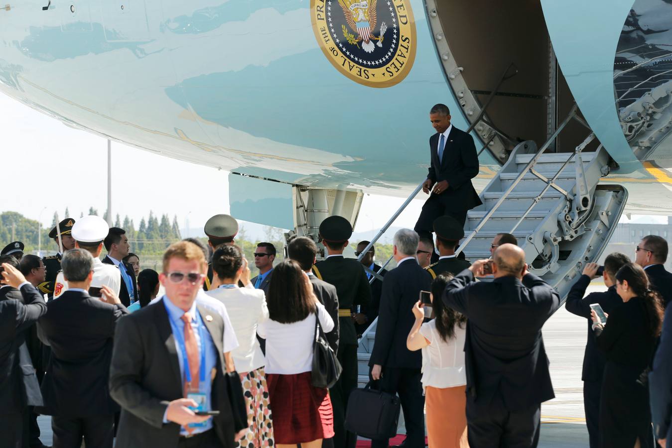 EEUU y China, a la gresca por el Air Force One