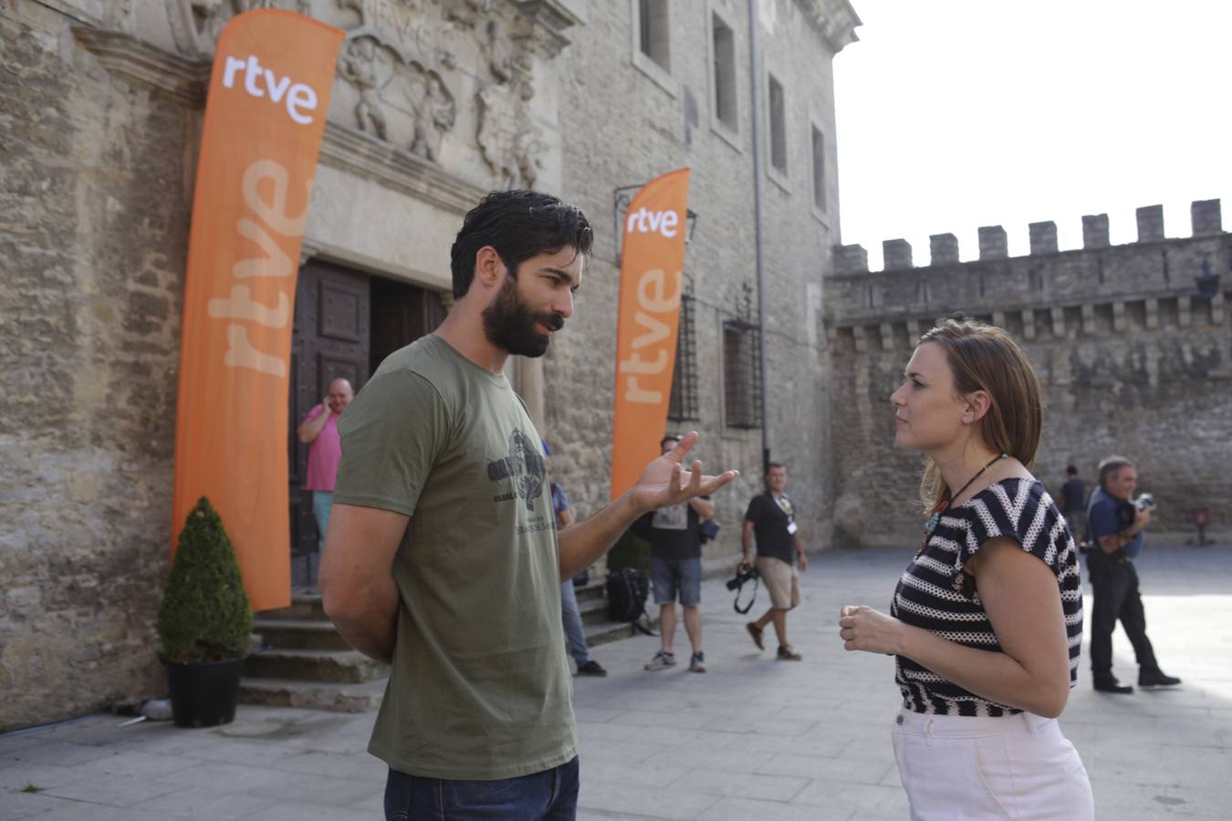 Presentación de la segunda temporada de la serie de TVE, &quot;Olmos y robles&quot;