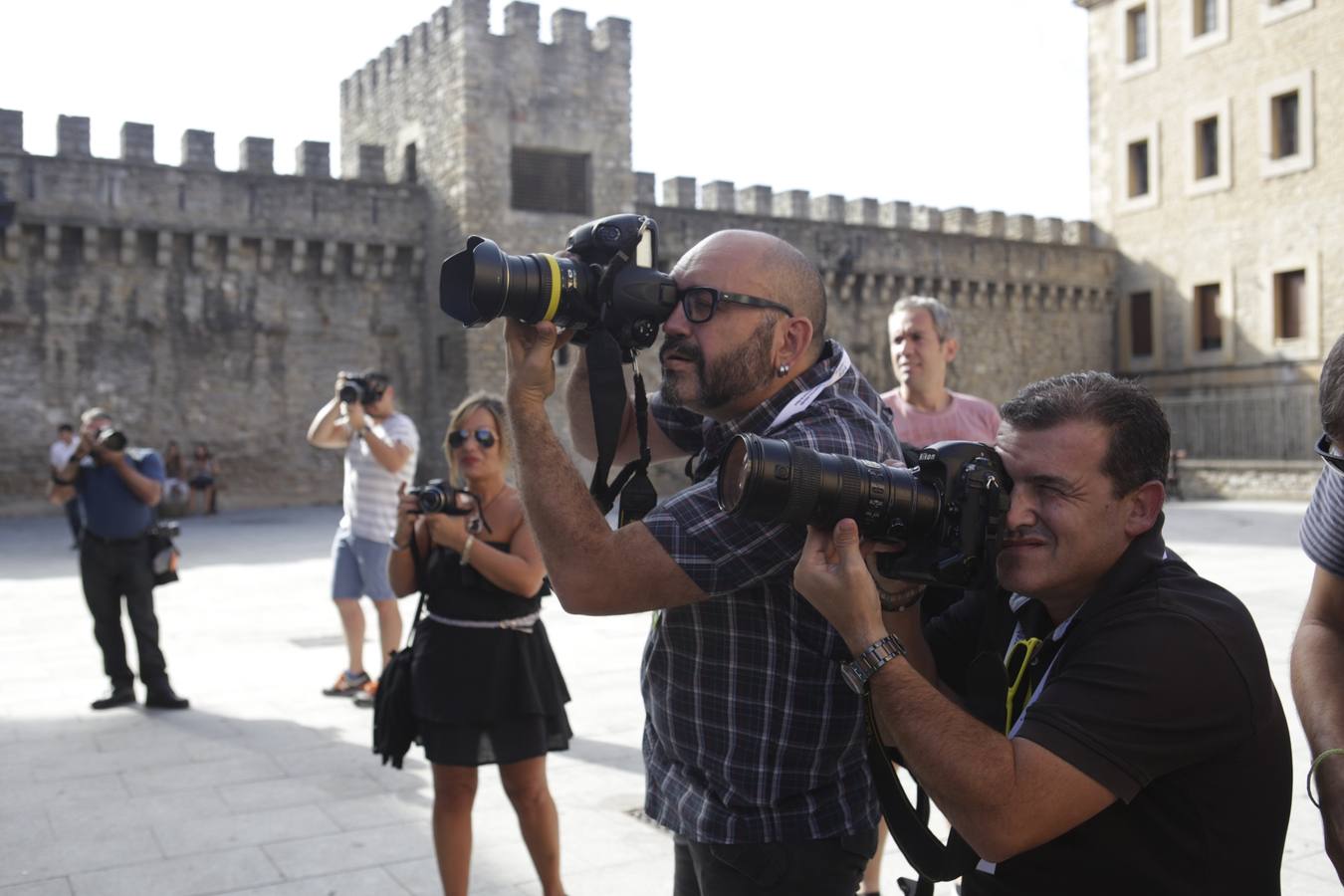 Presentación de la segunda temporada de la serie de TVE, &quot;Olmos y robles&quot;
